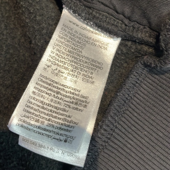 BNWOT Calvin Klein Mens Tracksuit Zip Up Jacket Size Large - Picture 6 of 10